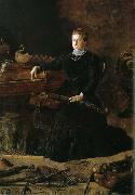Thomas Eakins William-s Wife France oil painting artist